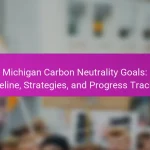 Michigan Carbon Neutrality Goals: Timeline, Strategies, and Progress Tracking