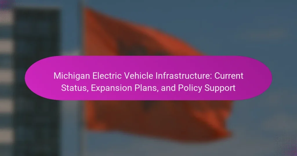 Michigan Electric Vehicle Infrastructure: Current Status, Expansion Plans, and Policy Support