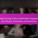 Michigan Energy Policy Stakeholder Engagement: Key Players, Processes, and Outcomes