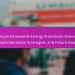 Michigan Renewable Energy Standards: Overview, Implementation Strategies, and Future Goals